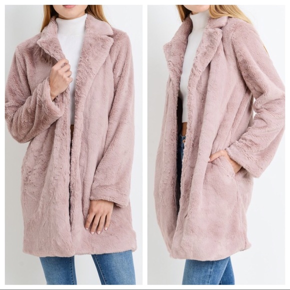 1 LEFT SALE‼️Fiona Faux Fur Jacket - Picture 2 of 4